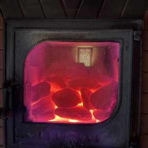 Iškūrenta pirtelė